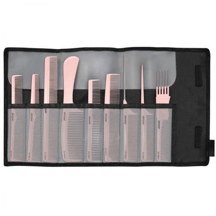 Набор расчесок в чехле JAGUAR A-LINE ION Rose