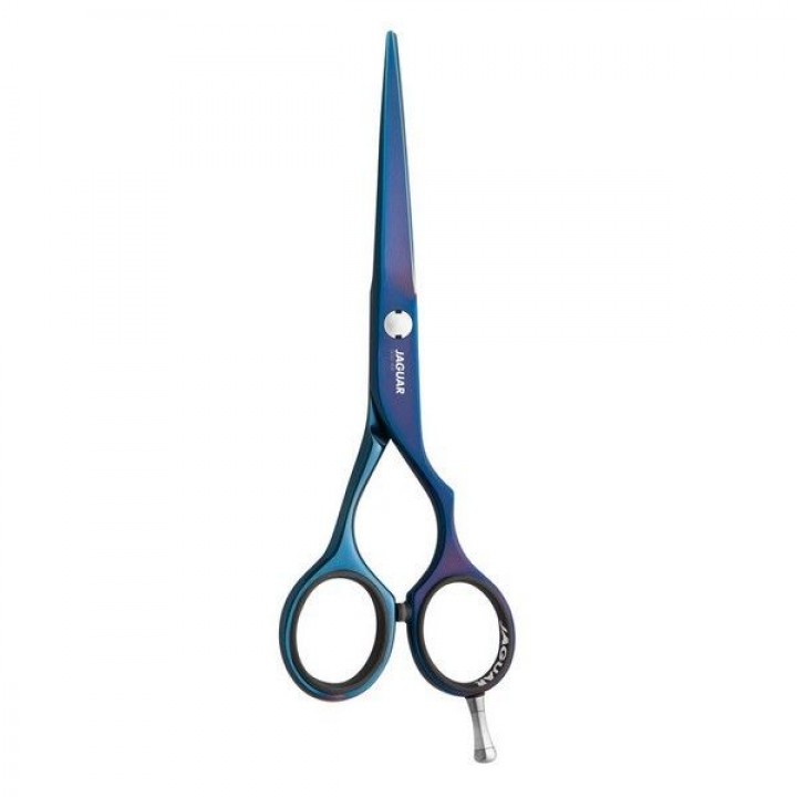 Ножницы  JAGUAR Gold Line Diamond Titan Blau 5.50