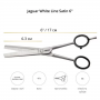 Ножницы JAGUAR White Line Satin 6.00