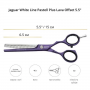 Ножницы JAGUAR White Line Pastell plus ES40 Offset viola 5.50  