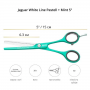  Ножницы JAGUAR White Line Pastell plus ES40 Mint 5.00  