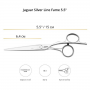 Ножницы JAGUAR Silver Line Fame 5.50