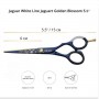 Ножницы JAGUAR White Line JaguArt Golden Blossom 5.50