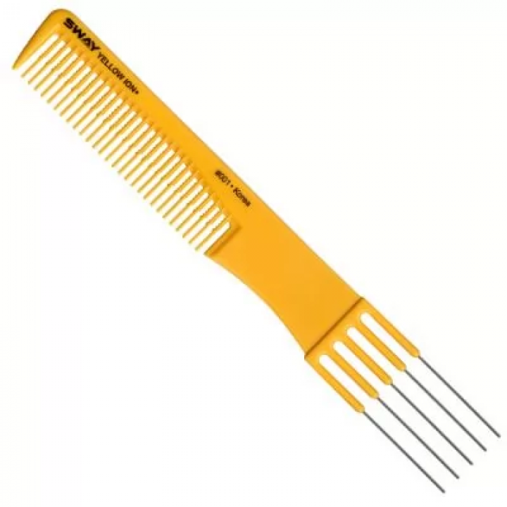 РАСЧЕСКА-ВИЛКА SWAY YELLOW ION+ 001