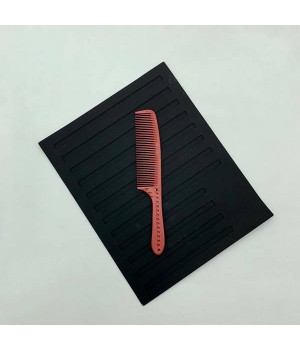 Расческа JRL для барберов, для всех видов стрижек, красный