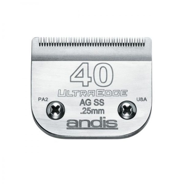 Ножевой блок Andis Ultra Edge № 40SS, 0,25 мм