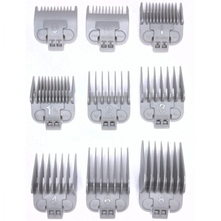 Набор стандартных насадок Andis Snap on 9 шт.