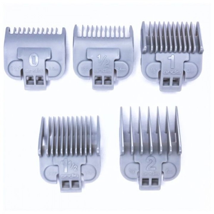 Набор стандартных насадок Andis Snap on 5 шт.