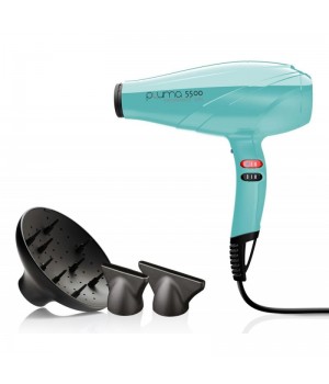 Фен для волос с ионизацией GAMA Pluma 5500 Ion Turchese (A11.PL5500ION.TR)