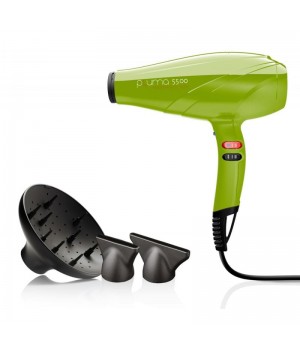 Фен для волос с ионизацией GAMA Pluma 5500 Ion Verde (A11.PL5500ION.VR)