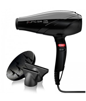 Фен для волос профессиональный GAMA Pluma 5500 Oxy-Active Black (SH0901)