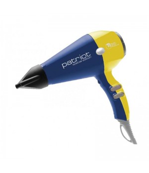 Фен профессиональный для волос TICO Professional Patriot Blue-Yellow