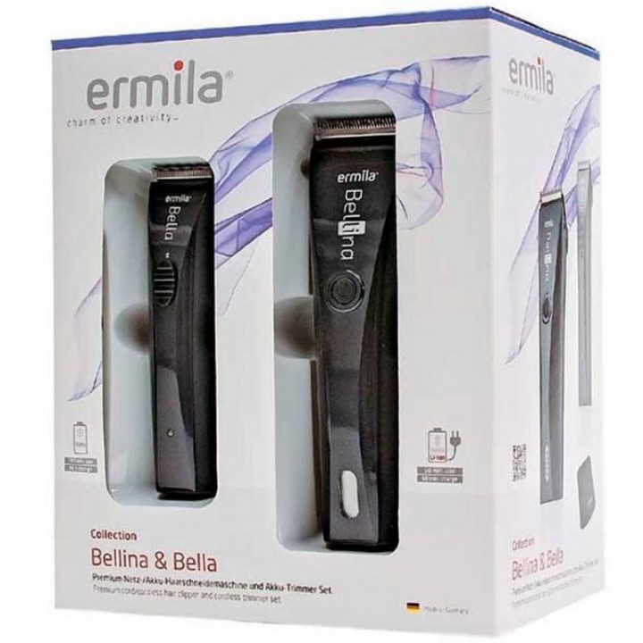 Набор профессиональных машинок Ermila Bellina & Bella Combo (1870-0027) ANTHRAZIT