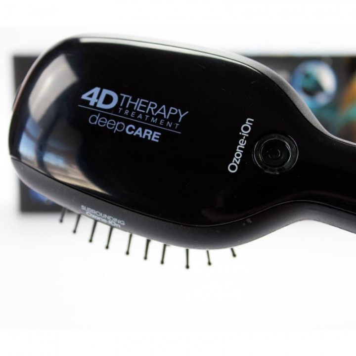 Расческа с ионизацией GA.MA DEEP CARE Ozone-Ion 4D THERAPY (MP59.4D)
