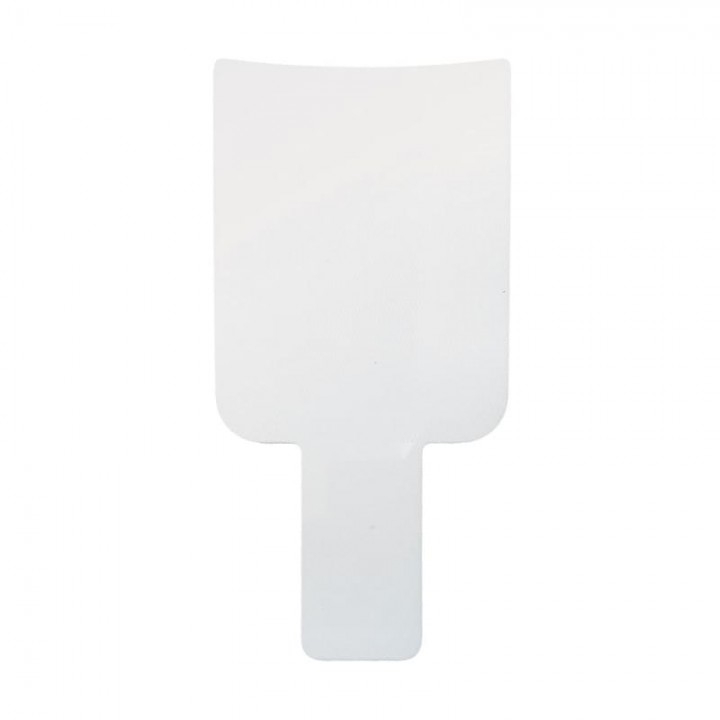 Лопатка для окрашивания без зубцов TICO Professional (500406) White