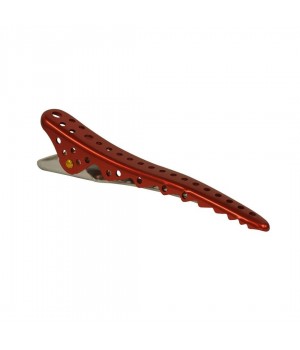 Зажим для волос red metal Shark Clip Y.S.Park