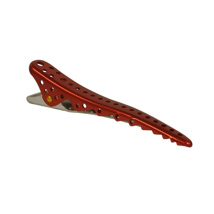 Зажим для волос red metal Shark Clip Y.S.Park