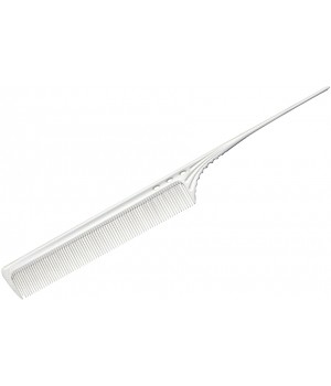 Расческа с мягким хвостиком 106 white Y.S.Park