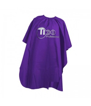 Накидка парикмахерская TICO Professional фиолетовая (M010VT)