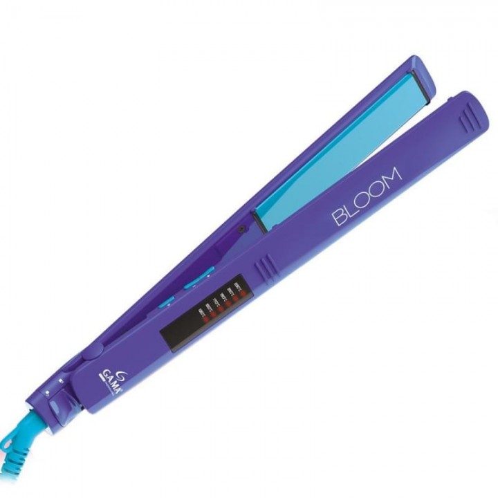 Утюжок для волос GAMA BLOOM ELEGANCE LED PURPLE (GI0207)